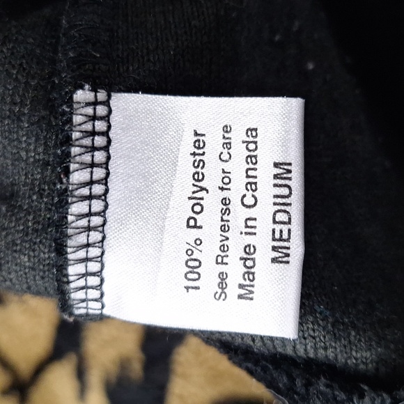 Kerrits Black Brown Abstract Print Western Equestrian Cowgirl Fleece Vest Size M - Picture 11 of 14